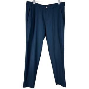 Lululemon Commission Pant Slim Warpstreme True Navy Men's Size 36 x 31 EUC